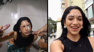 Artemis Carmona - 8 Guys Facial & Cumwalk