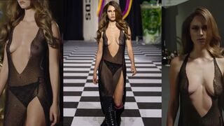 Anna Malygon Nude Tits-GCDS Milan Fashion Week